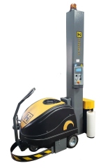 Handle-It model 3000 mobile robot pallet wrappe